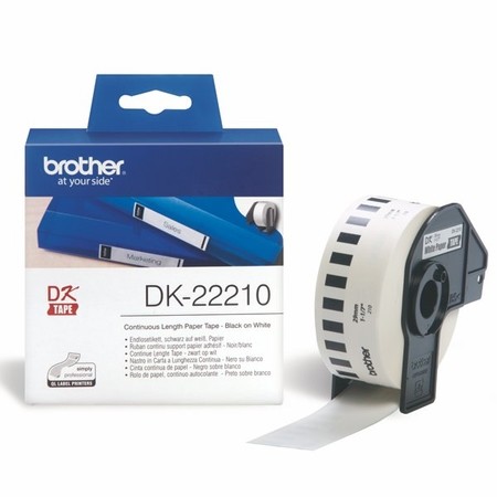 Papierová rolka Brother DK22210, šírka 29 mm