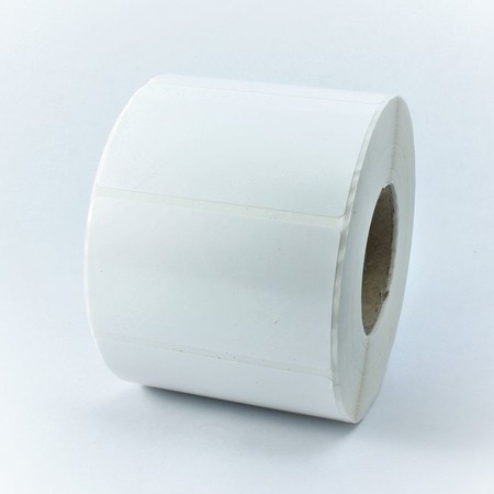 Plastové štítky 40x80 mm biele, 650 ks
