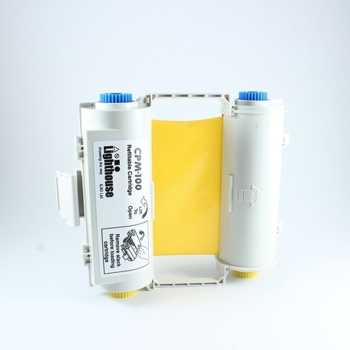 Farbiaca páska CPMR40-RC žltá s kazetou