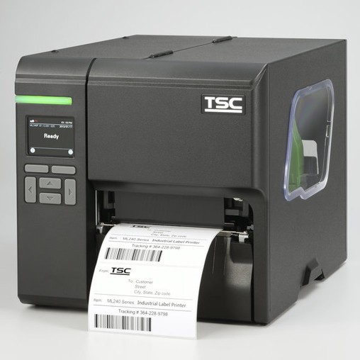 TSC ML340P - priemyselná tlačiareň štítkov