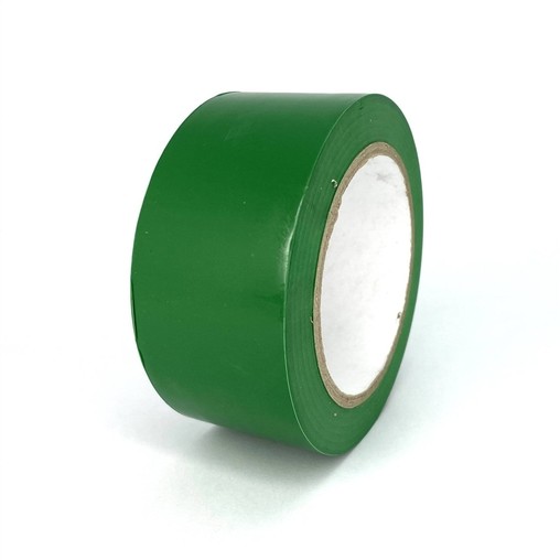 Podlahová páska TMF02 zelená 50 mm, dĺžka 30 m